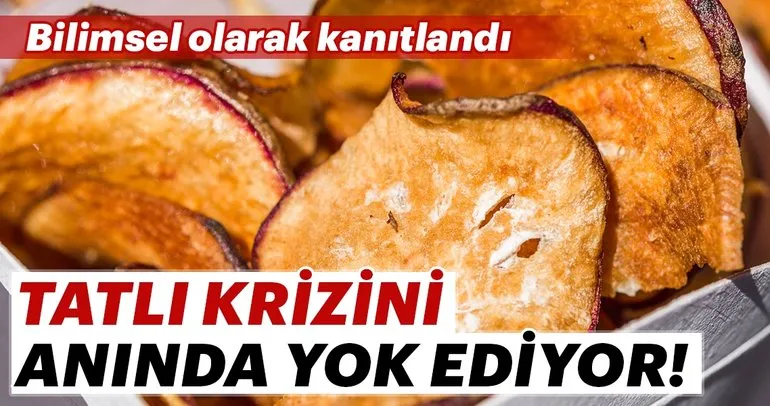 Tatlı krizini anında yok ediyor!