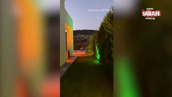 Şarkıcı Ceylan Bodrum'daki lüks evinin manzarasını paylaştı! Gören hayran kaldı... | Video