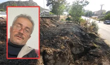 Çok acı: Yangını söndürürken kalp krizi geçirip öldü... #burdur