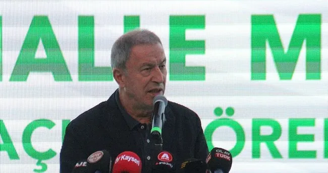 Hulusi Akar: Teröristlerin hiçbir şekilde yaşama şansı yok