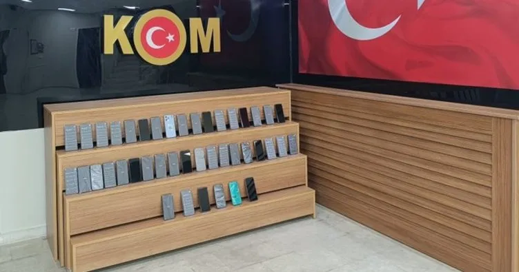 Şanlıurfa’da kaçak telefon operasyonu