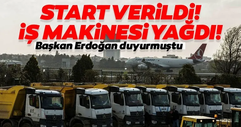 Başkan Erdoğan duyurmuştu! Atatürk Havalimanı’nda hastane çalışmaları başladı