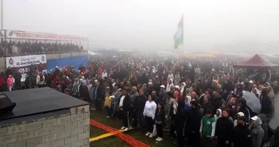 25 inci Ovit Şenlikleri sis altında tamamlandı #rize