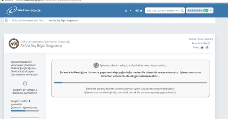 e devlet soy agaci sorgulama nasil ve