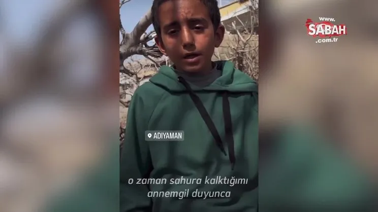 Küçük Davut sahura uyandı, depremde ailesinin hayatını kurtardı: Depremzede Davut ve kardeşi Ecrin'in umut dolu hikayesi | Video