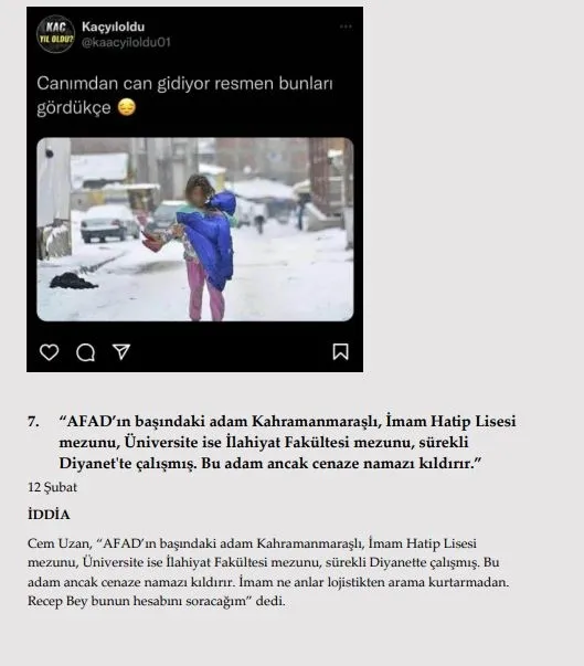 Son dakika: Deprem yalanları ve gerçekler! Kahramanmaraş, Pazarcık, Elbistan, Hatay...