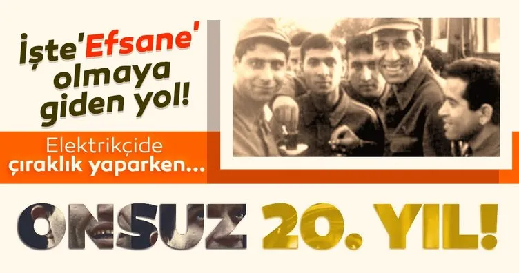 Bugün Kemal Sunal’ın ölüm yıl dönümü! Elektrikçi çıraklığından efsane olmaya giden yol