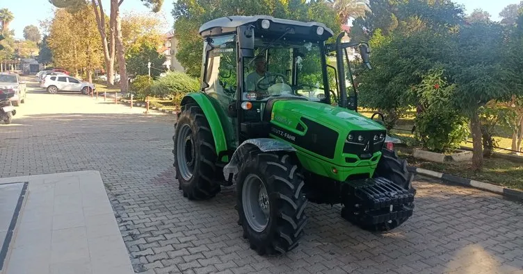 Anamur’da ORKÖY desteğiyle orman köylüsüne traktör