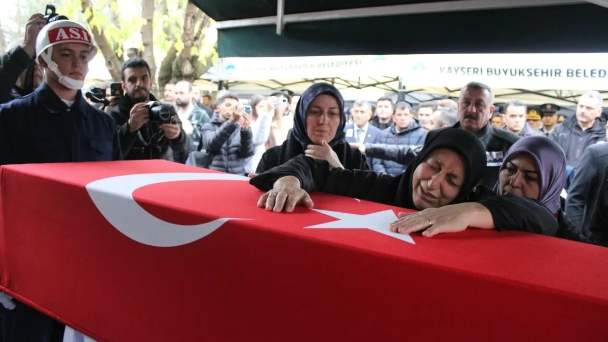 Hava Pilot Binbaşı Nihat İlgen Kayseri’de son yolculuğuna uğurlandı Hava Pilot Binbaşı Nihat İlgen Kayseri’de son yolculuğuna uğurlandı