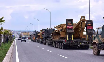 Sınıra komando ve zırhlı araç sevkiyatı!