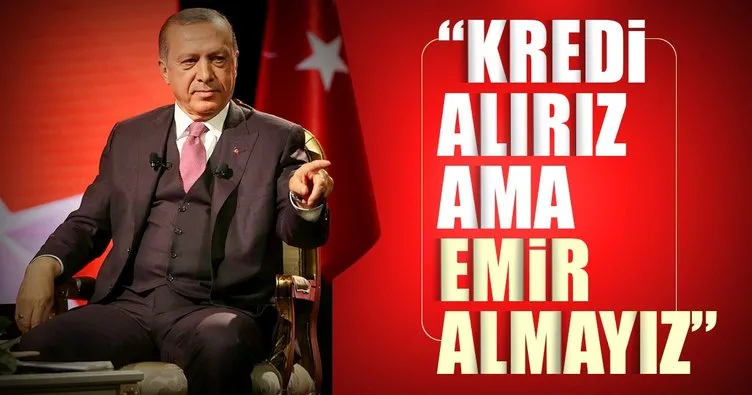 Cumhurbaşkanı Erdoğan’dan özel yayında flaş açıklamalar