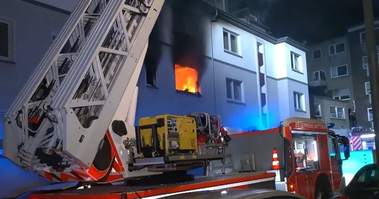 Bottrop’ta yangın: İki ölü sekiz yaralı!