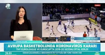Anadolu Efes Genel Direktörü Alper Yılmaz, EuroLeague’in kararını değerlendirdi