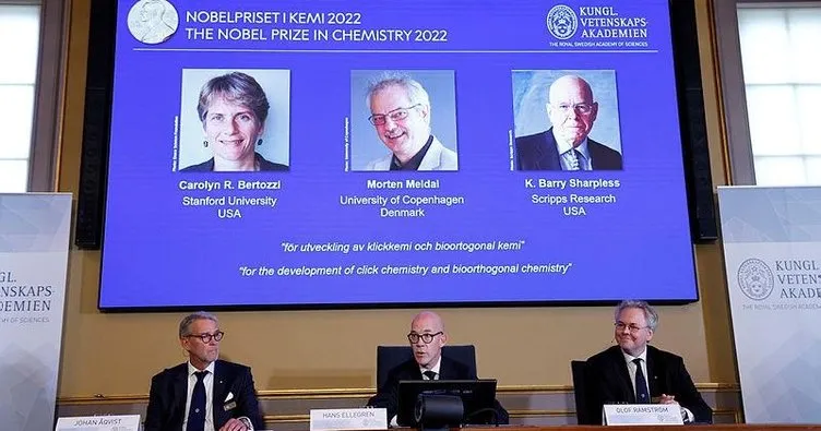 2022 Nobel Kimya Ödülü’nü 3 kişi paylaştı