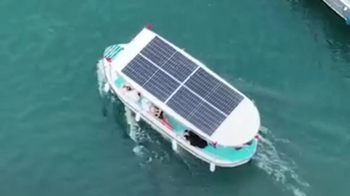 Çevre dostu elektrikli tekneler ile suyumuz da havamız da daha temiz, daha berrak