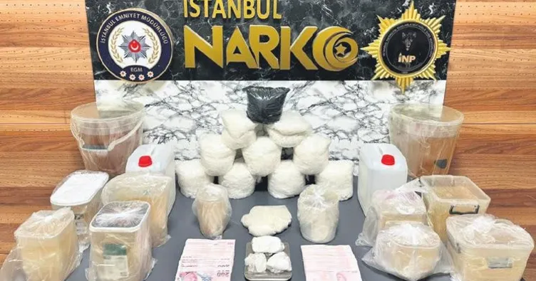 Uyuşturucu imalathanesıne baskın