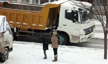 Edirne’de kar yağışı etkisini kaybetti