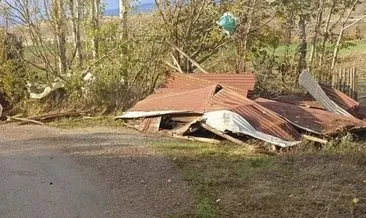 Ankara’da şiddetli yağış etkili oldu! Sokaklar göle döndü #ankara