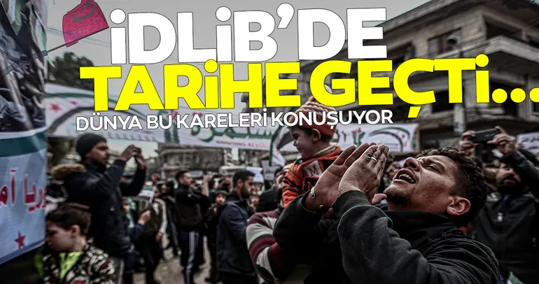 Dünya medyası İdlib’den gelen son dakika karelerini servis ediyor! İşte İdlib’deki son durum