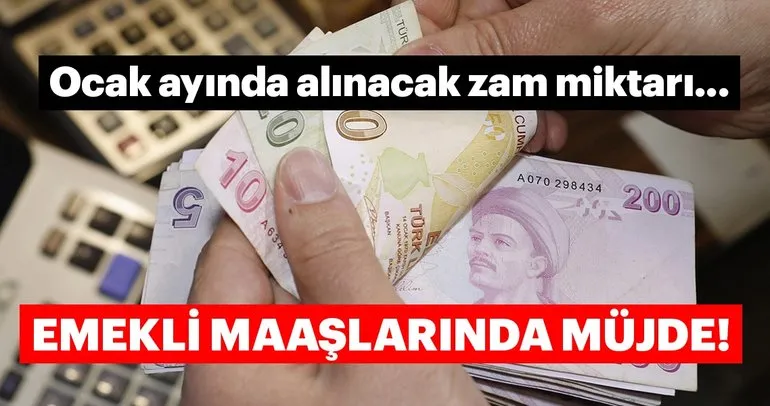 Emekli maaşlarına beklenen zam müjdesi! - 2019 Ocak ayında beklenen zam miktarları.. SSK Bağ-Kur emekli...