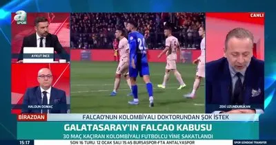 Son dakika: Galatasaray’ın Kolombiyalı yıldızı Radamel Falcao futbolu bırakıyor mu? Zeki Uzundurukan canlı yayında açıkladı