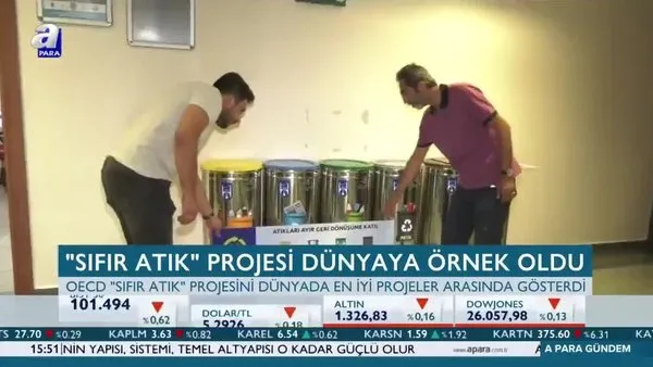 Sıfır Atık Projesi dünyaya örnek oldu