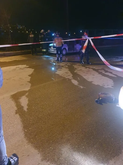 Isparta’da korkunç görüntü: Sürücü yanarak can verdi!