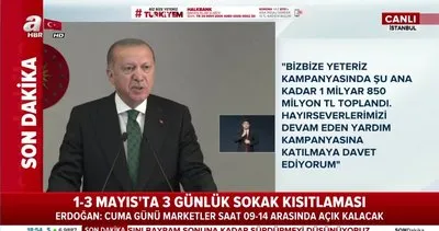 Son dakika! Başkan Erdoğan Biz Bize Yeteriz Türkiyem kampanyasında toplanan meblağı açıkladı | Video