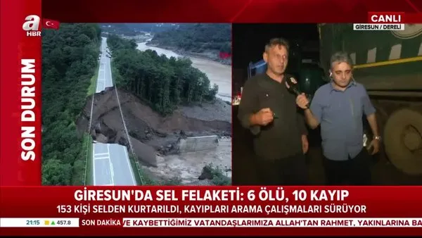 Giresun'da sel felaketinin boyutları ortaya çıkıyor: Topraktan ATM'ler ayak altında kaldı | Video