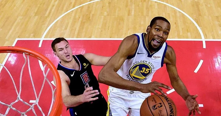 Warriors’ı üst tura Durant taşıdı