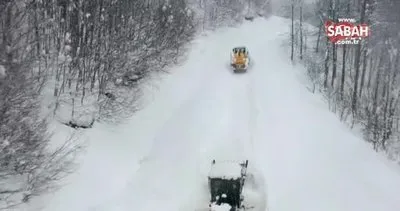 Ordu’da kar 2 metreyi aştı | Video