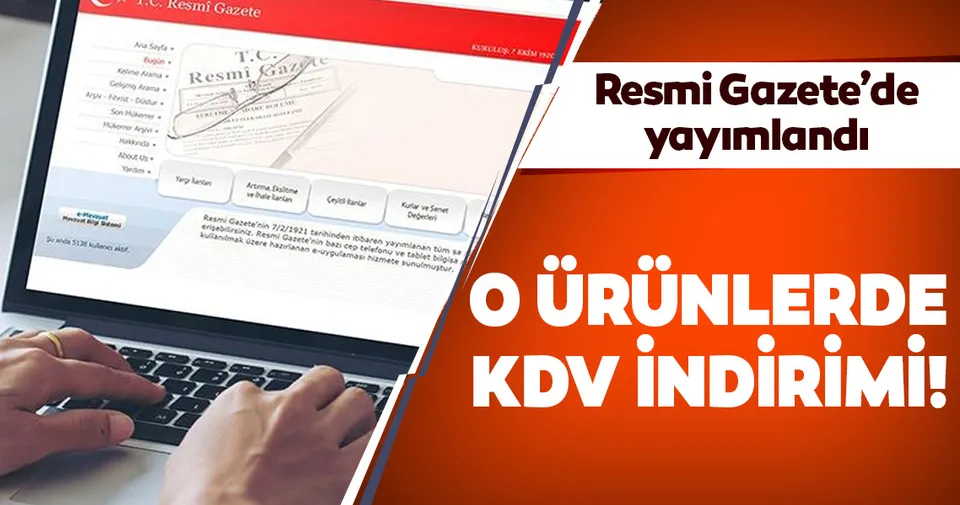 kdv indirimi