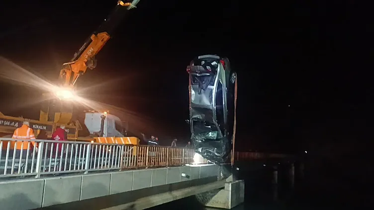 Adana’da baraja düşen sürücünün cansız bedenine ulaşıldı!