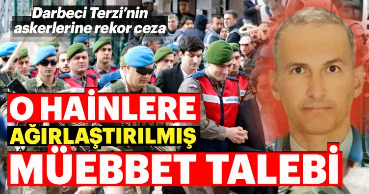 O hainlere müebbet talebi