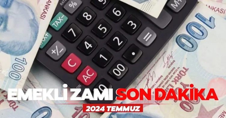 EMEKLİ MAAŞ ZAMMI 2024 TEMMUZ || Son 1 veri... SSK, Bağkur en düşük emekli maaşı ne kadar olacak, kaç TL, ne zaman açıklanacak?