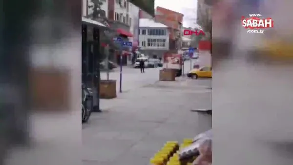 Ankara'da caddede pompalı tüfekle rastgele ateş açtı | Video