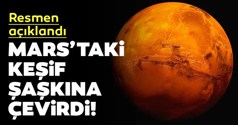 Mars’ta nehir yatağı bulundu