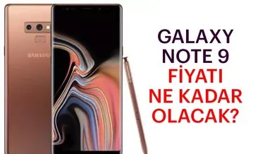 Yeni Samsung Galaxy Note 9 tanıtıldı! Samsung Galaxy Note 9 Türkiye fiyatı ne kadar? İşte özellikleri...