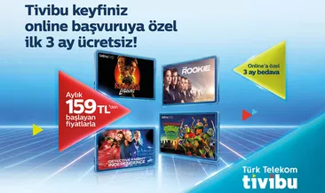 Tivibu’dan yeni müşterilere özel ilk 3 ay ücretsiz eğlence paketi