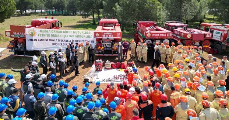 Alev savaşçıları işbaşı eğitimlerine başladı