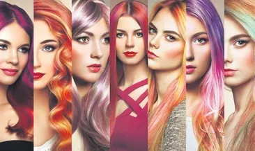 Modumuzu renkli saçlarla yükseltiyoruz