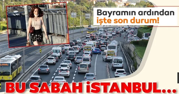 Son dakika: İstanbul’da bayram sonrası ilk gün! Toplu taşımada son durum