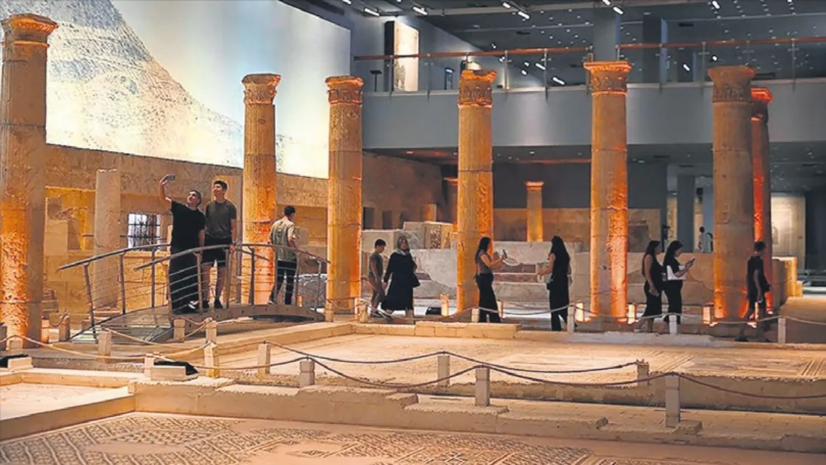 Zeugma Mozaik Müzesi’ni 616 bin kişi gezdi Zeugma Mozaik Müzesi’ni 616 bin kişi gezdi