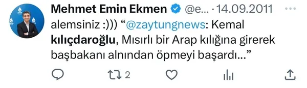Kılıçdaroğlu'yla alay eden Mehmet Emin Ekmen CHP listesinden aday oldu