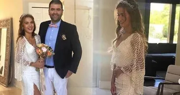Ceyda Ateş ve Buğra Toplusoy evlendi