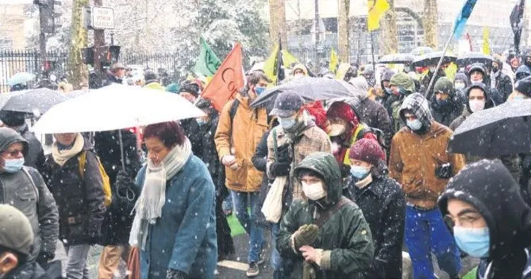 Fransa’da tansiyon yine yükseldi: 75 gözaltı