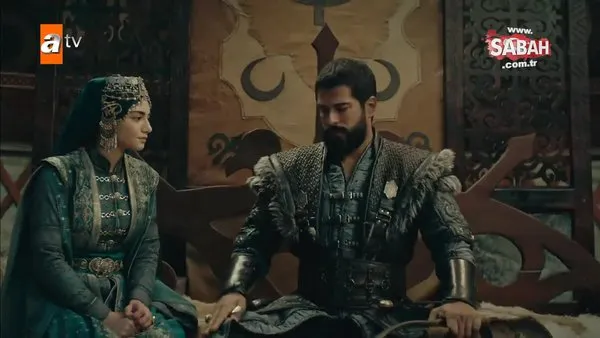 'Kuruluş Osman'a damga vuran sahne: Osman Bey, Malhun Hatun’la evleneceğini Bala Hatun’a böyle açıkladı | Video