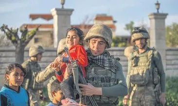Afrin kahramanları için zafer marşı