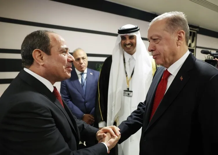 Başkan Erdoğan 2022 FIFA Dünya Kupası resepsiyonunda liderlerle bir araya geldi