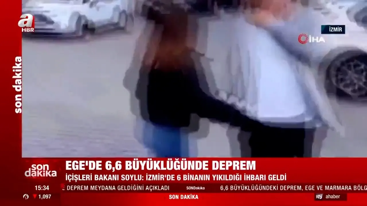Son Dakika Allahim Allahim Fatma Gitti Izmir Deki Deprem Ani Dehseti Kamerada Video Videosunu Izle Son Dakika Haberleri